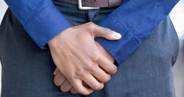 Pain in the thighs as a symptom of prostatitis in a man